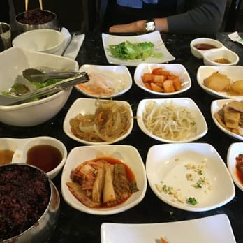 Gogi Time - Banchan with mixed grain - Korean Near Me - Oakland, California Gogi Time - Banchan with mixed grain - Korean Near Me - Oakland, California