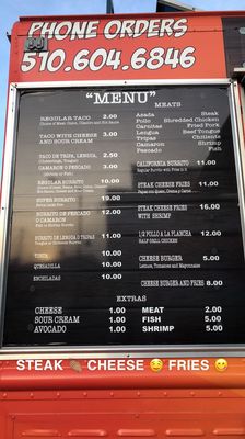 Menu photo 3 Los Compadres Taco Truck Oakland, CA Menu photo 3 Los Compadres Taco Truck Oakland, CA