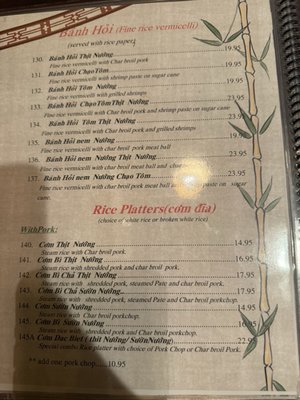Menu photo 6 Pho Vinh Orlando, FL