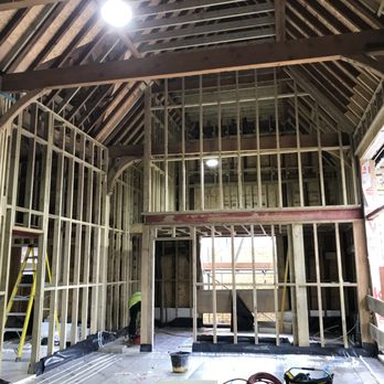 Energy Ease Ltd - Open-cell spray foam working at height barn conversion - Insulation Installation Near Me - Canvey Island, ESS