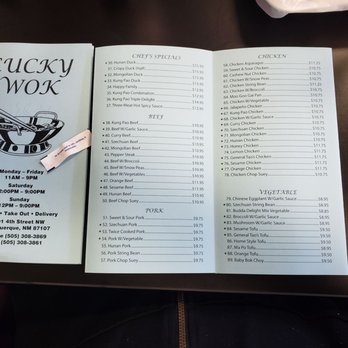 Lucky Wok - Lots of option's... - Chinese Near Me - Albuquerque, New Mexico