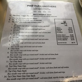 Pho Than Brothers - Menu 1-30-21 - Vietnamese Near Me - Seattle, Washington Pho Than Brothers - Menu 1-30-21 - Vietnamese Near Me - Seattle, Washington
