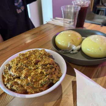 AfroEatz - Egusi Soup + Fufu - African Near Me - Sacramento, California AfroEatz - Egusi Soup + Fufu - African Near Me - Sacramento, California