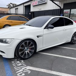 Car Coat Collision & Paint - 2009 BMW M3 in new white paint!