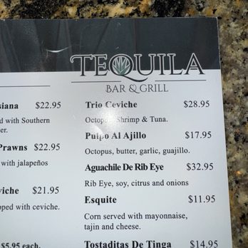 Tequila Bar & Grill - Clip of the menu - Mexican Near Me - Dublin, California Tequila Bar & Grill - Clip of the menu - Mexican Near Me - Dublin, California