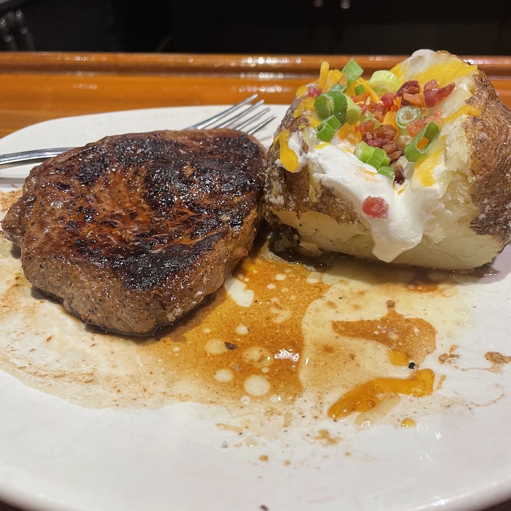 Outback Steakhouse - My steak missing the garlic butter - Steakhouses Near Me - Randolph, Massachusetts Outback Steakhouse - My steak missing the garlic butter - Steakhouses Near Me - Randolph, Massachusetts