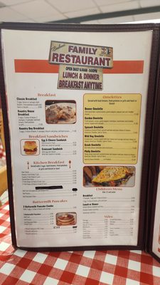 Menu photo 4 Barbara's Family Restaurant Ruskin, FL