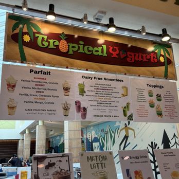 Tropical Yogurt - Juice Bars & Smoothies Near Me - South Burlington, Vermont