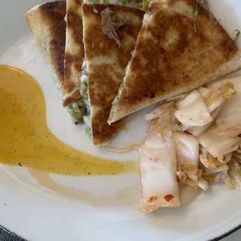 Merriman's - Pork Kalua Pig & Sweet Onion Quesadilla - Hawaiian Near Me - Kamuela, Hawaii