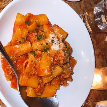 Rubirosa - Rigatoni w pork sausage - Italian Near Me - New York, New York Rubirosa - Rigatoni w pork sausage - Italian Near Me - New York, New York
