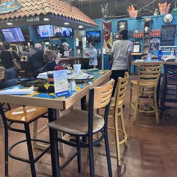 Lazy Parrot Backyard Wings and Brews - customers sitting at the bar - Brewpubs Near Me - Charlottesville, Virginia Lazy Parrot Backyard Wings and Brews - customers sitting at the bar - Brewpubs Near Me - Charlottesville, Virginia