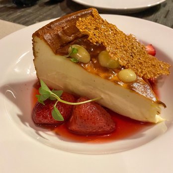 Stripsteak - Roasted Strawberry Cheesecake - Steakhouses Near Me - Honolulu, Hawaii Stripsteak - Roasted Strawberry Cheesecake - Steakhouses Near Me - Honolulu, Hawaii