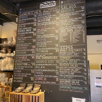 SUNdeVICH - Full menu- cool they name sandwiches after cities. - Sandwiches Near Me - Washington, DC, District of Columbia SUNdeVICH - Full menu- cool they name sandwiches after cities. - Sandwiches Near Me - Washington, DC, District of Columbia