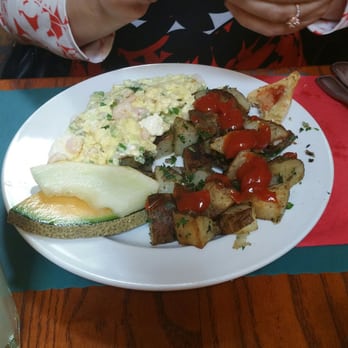 Alana's Cafe - Bay shrimp scramble - Breakfast & Brunch Near Me - Burlingame, California
