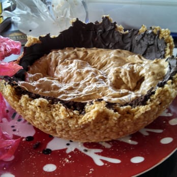 Copper Kettle Brewing - Not a menu item, but Nicole's inverted Rice Krispie treat helmet with chocolate and peanut butter cream went great with the beer - Breweries Near Me - Denver, Colorado Copper Kettle Brewing - Not a menu item, but Nicole's inverted Rice Krispie treat helmet with chocolate and peanut butter cream went great with the beer - Breweries Near Me - Denver, Colorado