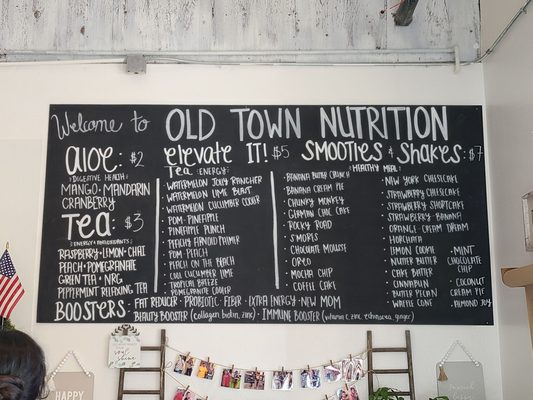 Menu photo 5 Old Town Nutrition Temecula, CA