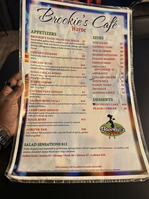 Menu photo 1 Brookies Cafe WAYNE, MI Menu photo 1 Brookies Cafe WAYNE, MI