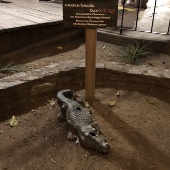 Terry Black's Barbecue - Charlie the alligator - Barbeque Near Me - Austin, Texas