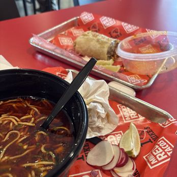 Mike's Red Tacos  - Breakfast burrito and birria ramen - Mexican Near Me - San Diego, California