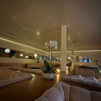 Ysabel - Indoor area with booths- I sat here - New American Near Me - West Hollywood, California Ysabel - Indoor area with booths- I sat here - New American Near Me - West Hollywood, California