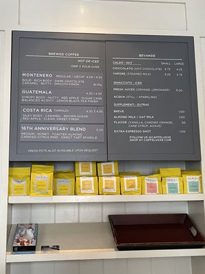 Menu photo 6 Caffe Luxxe Malibu, CA