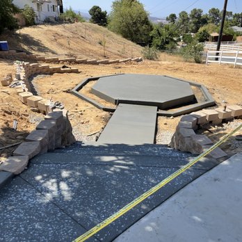Supreme Concrete - Gazebo pad - Masonry/Concrete Near Me