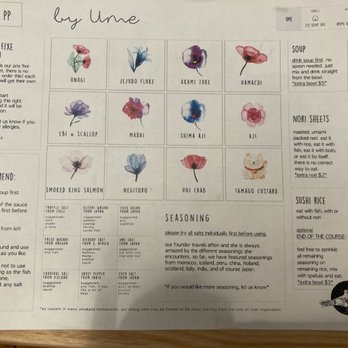 Ume Williamsburg - Menu - Sushi Bars Near Me - Brooklyn, New York Ume Williamsburg - Menu - Sushi Bars Near Me - Brooklyn, New York