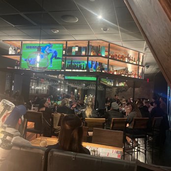 Seaport Social - Bar area has a lot of tvs - Bars Near Me - Boston, Massachusetts
