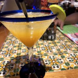 Aztecas Restaurant & Cantina - Peach on the rocks