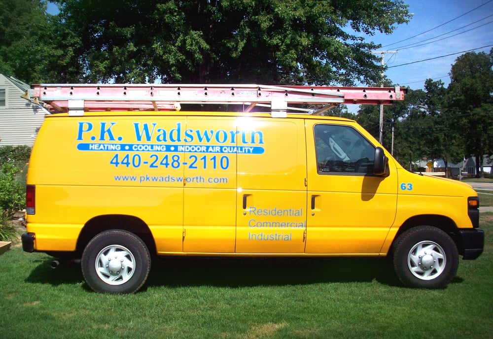 Slide of P K Wadsworth Heating & Cooling