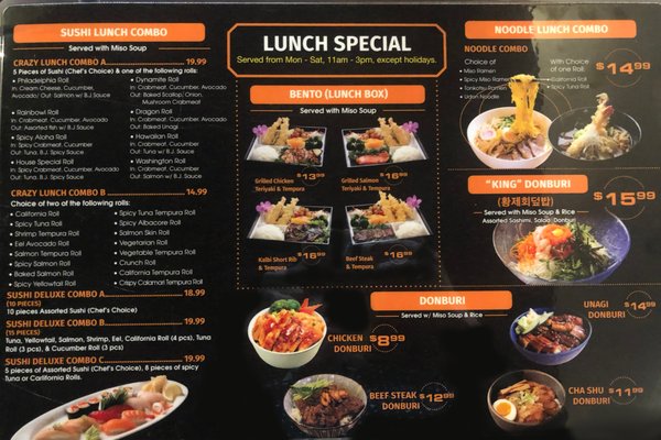 Menu photo 6 Zen Sushi La Crescenta, CA Menu photo 6 Zen Sushi La Crescenta, CA