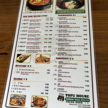 Young Dong Tofu House - Menu - Korean Near Me - Dublin, California Young Dong Tofu House - Menu - Korean Near Me - Dublin, California