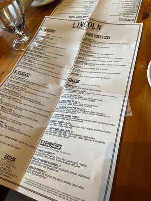 Menu photo 4 Lincoln Tavern & Restaurant Boston, MA Menu photo 4 Lincoln Tavern & Restaurant Boston, MA
