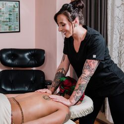 Paige Currier, LMT - Paige is a Licensed and Insured Massage therapist focused on chronic pain, mobility, and the restorative power of healthy touch.