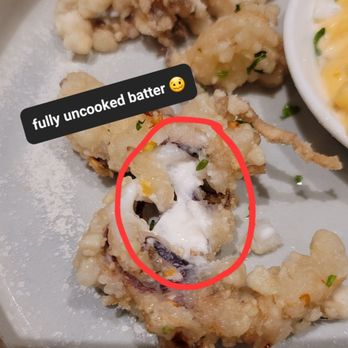 Trattoria by Italian Kitchen - Calamari and shrimp undercooked pt 2/2 - Italian Near Me - Burnaby, British Columbia