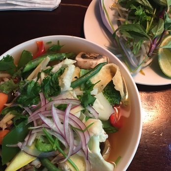 Long Shots Bar and Grill - My favorite veggie/tofu Pho bowl, with fresh basil, sprouts and lime. Overflowing! - Vietnamese Near Me - Wheat Ridge, Colorado Long Shots Bar and Grill - My favorite veggie/tofu Pho bowl, with fresh basil, sprouts and lime. Overflowing! - Vietnamese Near Me - Wheat Ridge, Colorado