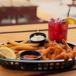1908 Saloon - Shrimp and chips