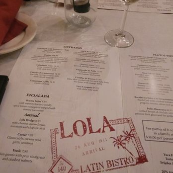 Lola Latin Bistro - Latin American Near Me - Metuchen, New Jersey