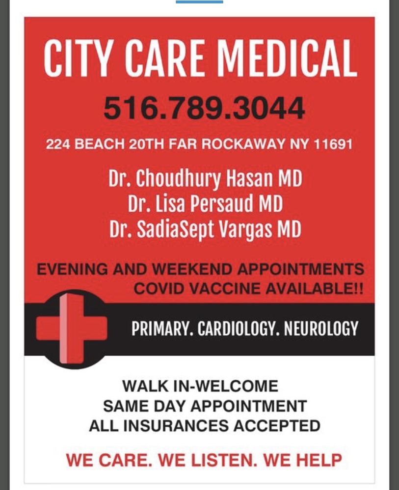 CITY CARE MEDICAL FAR ROCKAWAY Updated September 2024 224 Beach