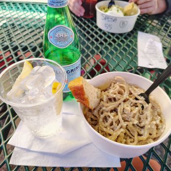 Ceres - Bucatini with cacio e Pepe sauce - Cafes Near Me - Tucson, Arizona