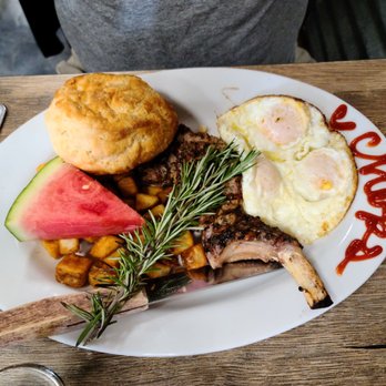 Chops & Eggs - Pork chop and eggs - New American Near Me - Corpus Christi, Texas Chops & Eggs - Pork chop and eggs - New American Near Me - Corpus Christi, Texas