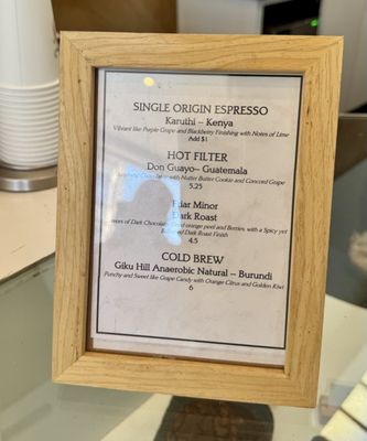Menu photo 2 Saint Frank Coffee San Francisco, CA Menu photo 2 Saint Frank Coffee San Francisco, CA