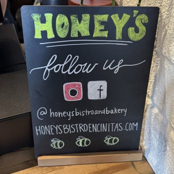 Honey's Bistro - Signage for social media - Breakfast & Brunch Near Me - Encinitas, California