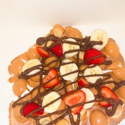 Opera Pancake House - Banana & strawberry with nutella