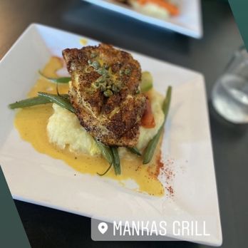 Mankas Grill - Chicken veggies and mashed potatoes - American Near Me - Fairfield, California Mankas Grill - Chicken veggies and mashed potatoes - American Near Me - Fairfield, California