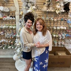 Southern Christmas Charleston - Christy (store owner pictured on the left) and are life long friends from West Virginia.