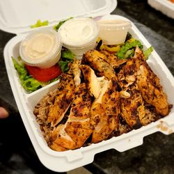 East Side Pockets - Chicken Kabob Plate