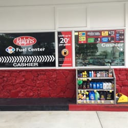 Ralphs Fuel Center - Cashier box. Cigs and energy drinks, and that's about all.