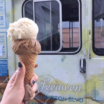 Van Leeuwen Ice Cream - Just a cone of happiness - Food Trucks Near Me