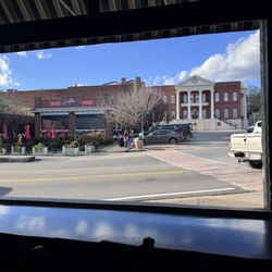 Cartecay Wine & Craft-Ellijay - Large open Window view of Main St.